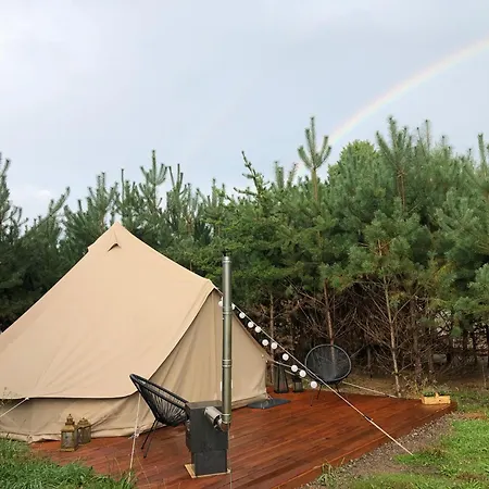 Hotel Glamping - Projekt Alpaka Garbatka-Letnisko Exterior foto